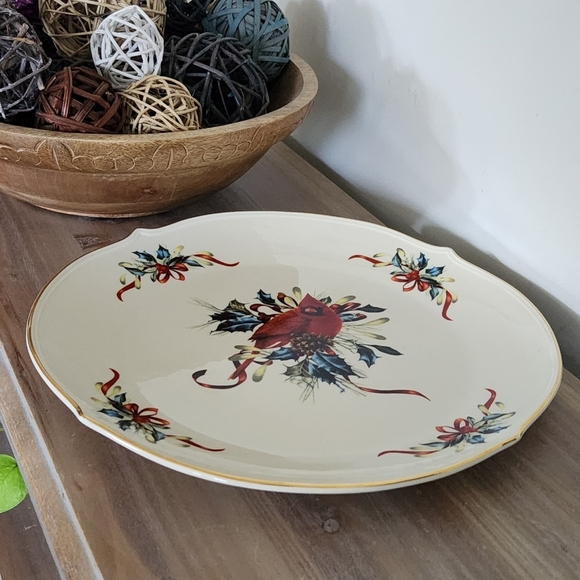 🕊️ Lenox Winter Greetings Cardinal Decorative Plate 13” – With Box - Picture 16 of 16